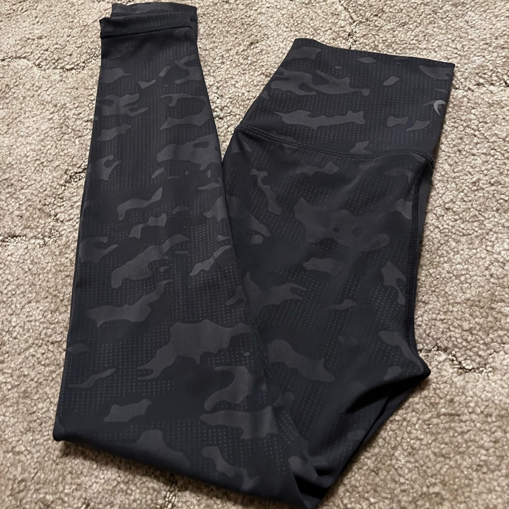 Size 2 Luxe grey battleship leggings